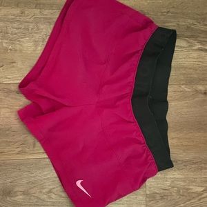 Pink Nike Pro Dry-Fit Shorts